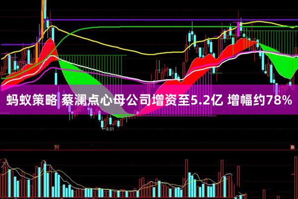 蚂蚁策略 蔡澜点心母公司增资至5.2亿 增幅约78%